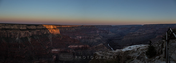 Dawn's First Kiss (Grand Canyon Pano)
