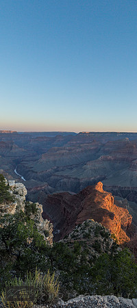 Mojave Point Overlook at Dawn