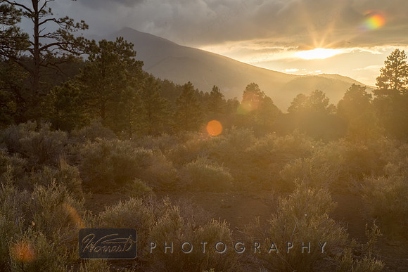 Sunset at Sunset Crater